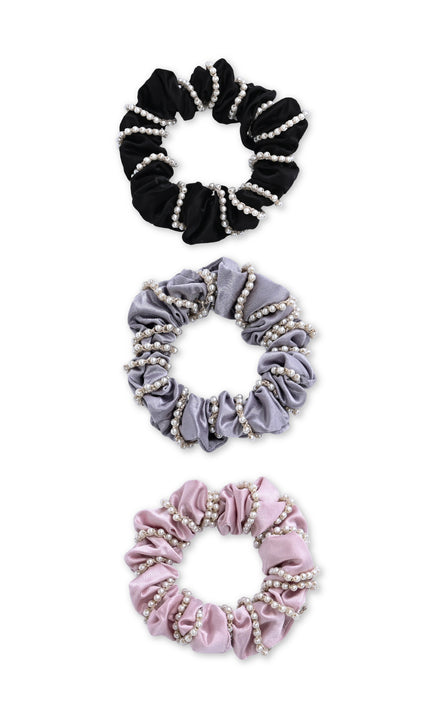 kids atelier mimi tutu Pearl Accent Scrunchie Set