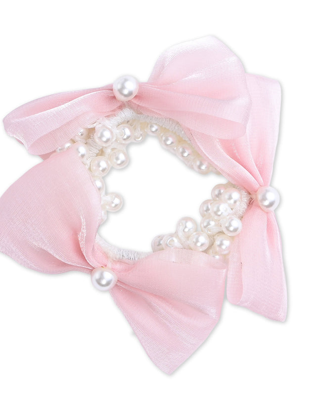 kids atelier mimi tutu Pearl Bow Scrunchie Set
