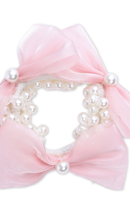 kids atelier mimi tutu Pearl Bow Scrunchie Set