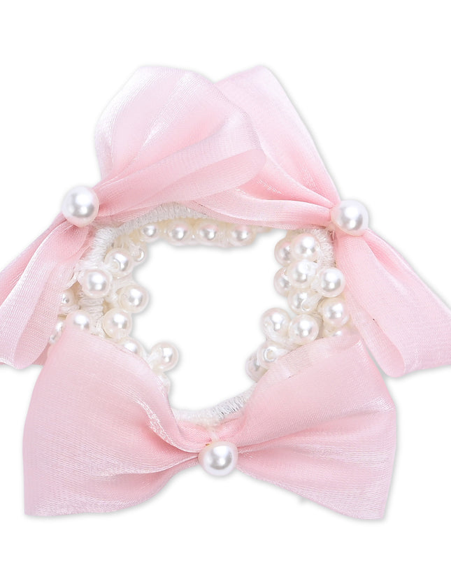 kids atelier mimi tutu Pearl Bow Scrunchie Set