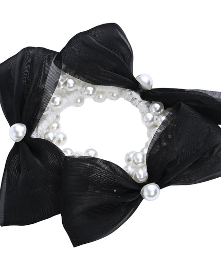 kids atelier mimi tutu Pearl Bow Scrunchie Set