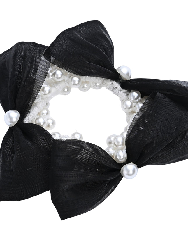 kids atelier mimi tutu Pearl Bow Scrunchie Set