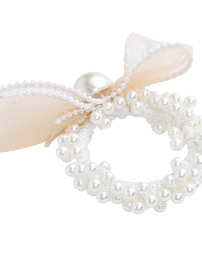 kids atelier mimi tutu Sheer Bow Scrunchie Set  