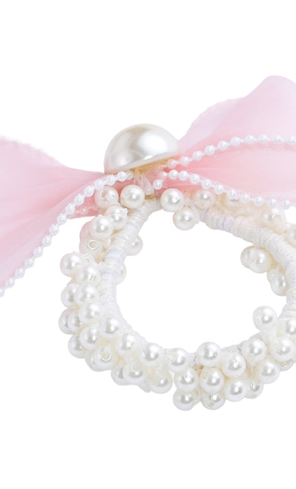 kids atelier mimi tutu Sheer Bow Scrunchie Set  