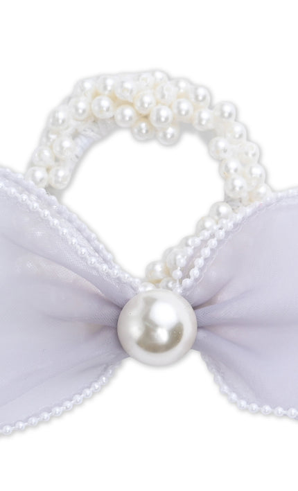 kids atelier mimi tutu Sheer Bow Scrunchie Set  