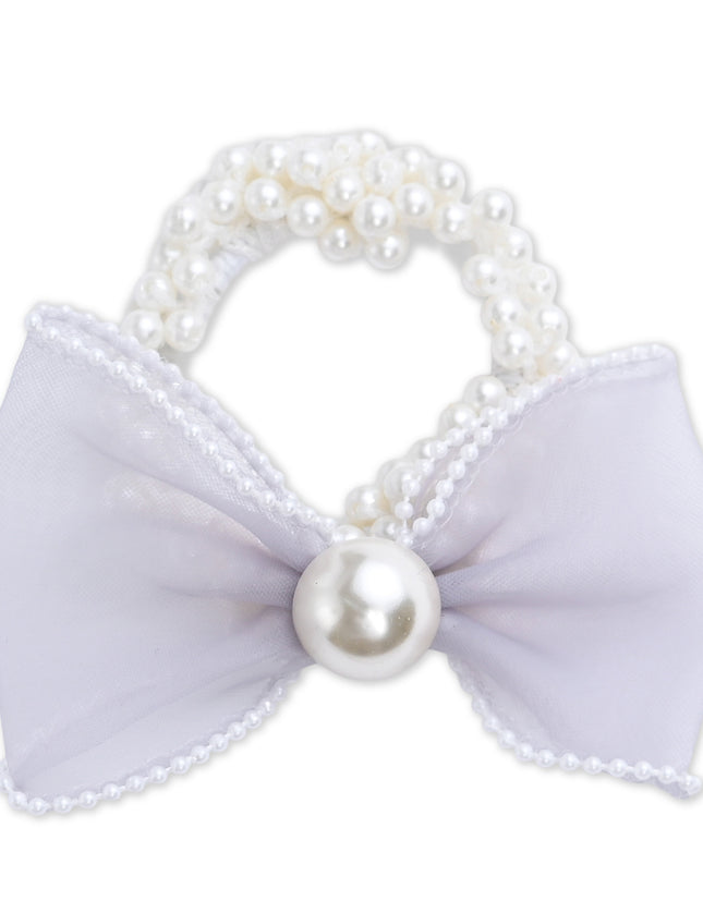 kids atelier mimi tutu Sheer Bow Scrunchie Set  