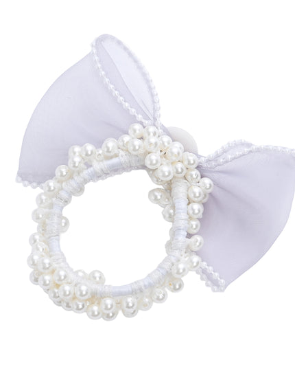 kids atelier mimi tutu Sheer Bow Scrunchie Set  