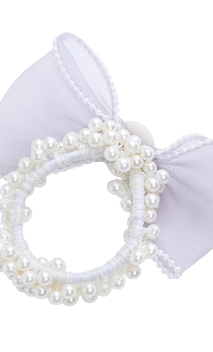 kids atelier mimi tutu Sheer Bow Scrunchie Set  
