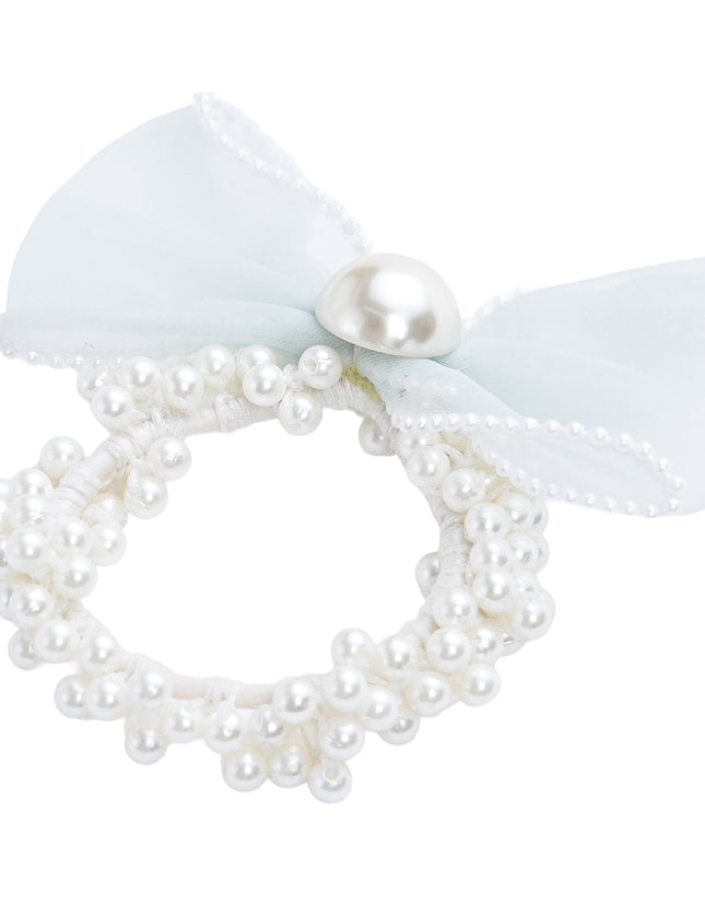 kids atelier mimi tutu Sheer Bow Scrunchie Set  