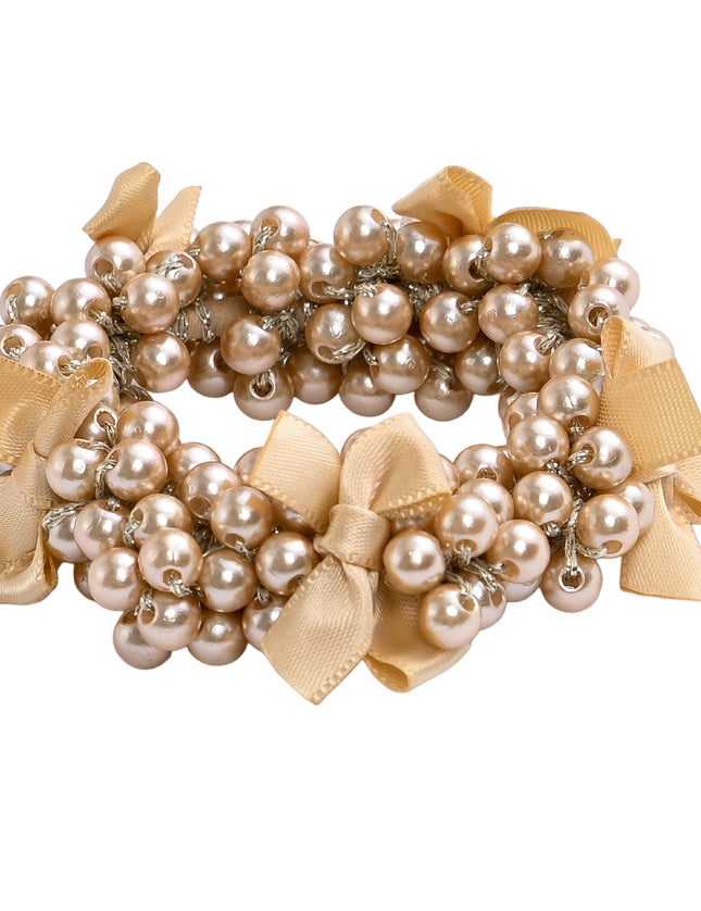 kids atelier mimi tutu Beaded Bow Scrunchie Set