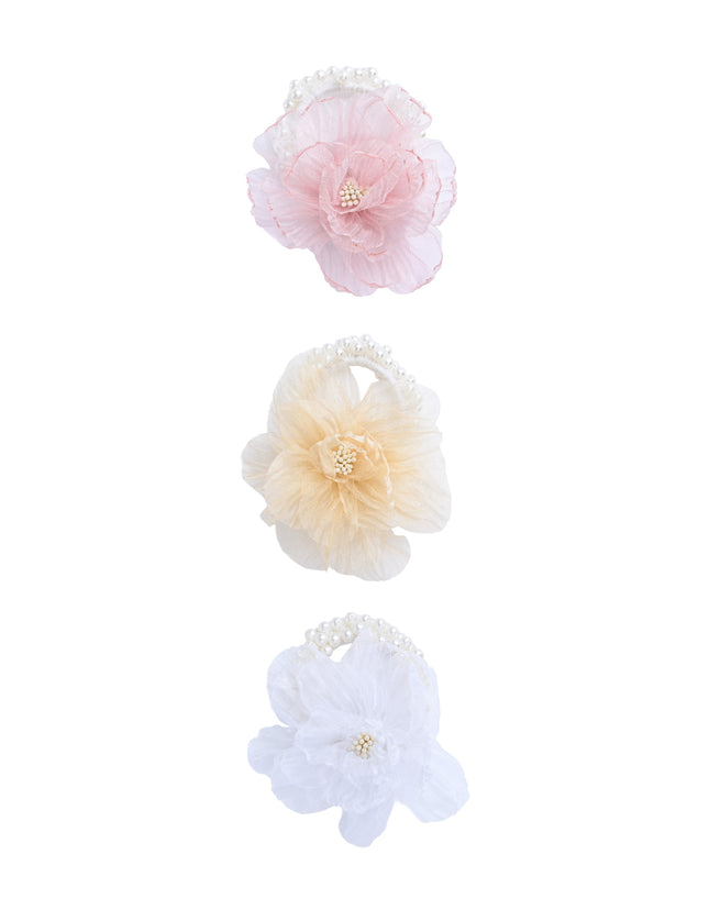 kids atelier mimi tutu Pearl Blossom Scrunchie Set