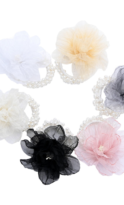 kids atelier mimi tutu Pearl Blossom Scrunchie Set