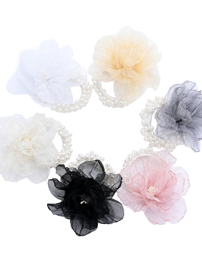 kids atelier mimi tutu Pearl Blossom Scrunchie Set