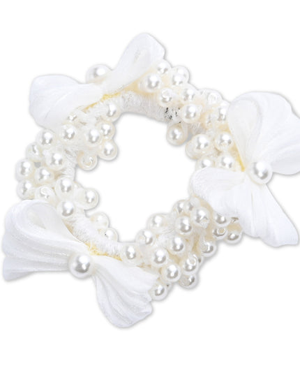 kids atelier mimi tutu Pearl Cluster Bow Scrunchie Set