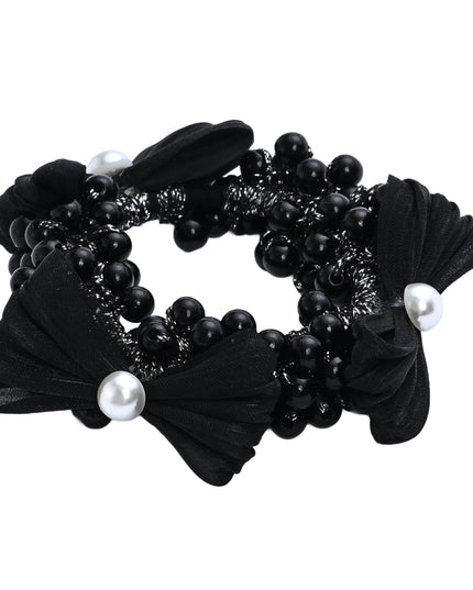 kids atelier mimi tutu Pearl Cluster Bow Scrunchie Set