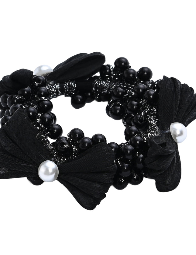 kids atelier mimi tutu Pearl Cluster Bow Scrunchie Set