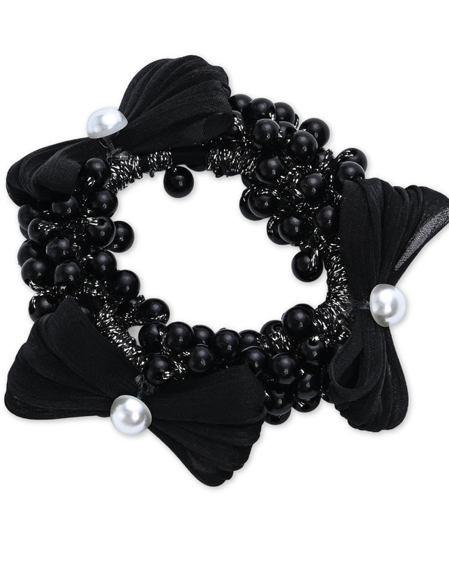 kids atelier mimi tutu Pearl Cluster Bow Scrunchie Set