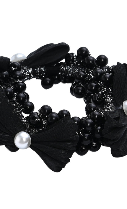 kids atelier mimi tutu Pearl Cluster Bow Scrunchie Set