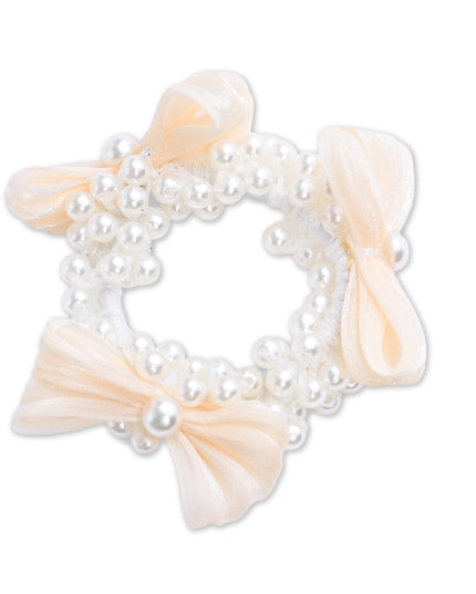 kids atelier mimi tutu Pearl Cluster Bow Scrunchie Set
