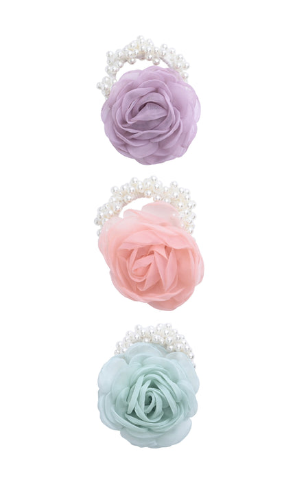 kids atelier mimi tutu Pearl Petal Scrunchie set