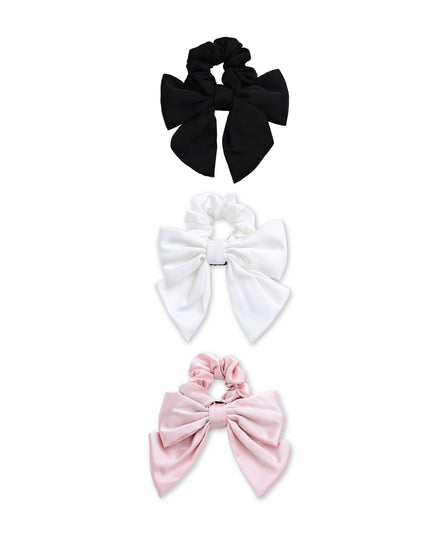 kids atelier mimi tutu Bow Accent Scrunchie Set