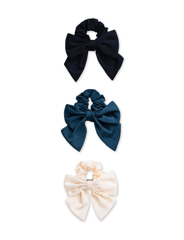 kids atelier mimi tutu Bow Accent Scrunchie Set