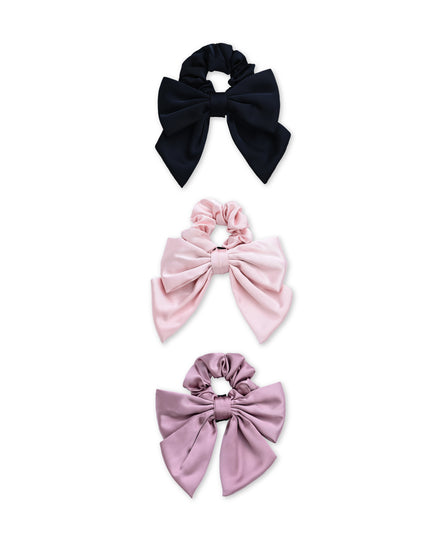 kids atelier mimi tutu Bow Accent Scrunchie Set