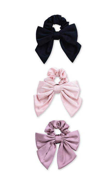 kids atelier mimi tutu Bow Accent Scrunchie Set