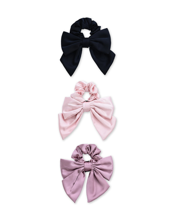 kids atelier mimi tutu Bow Accent Scrunchie Set