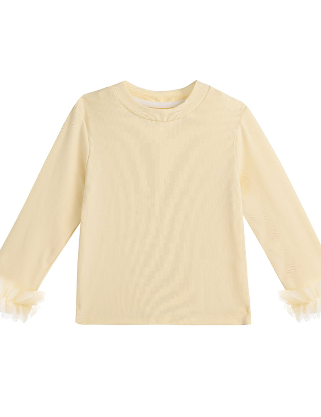 kids atelier mimi tutu Light Yellow Maura Sweetbow Dress Sets