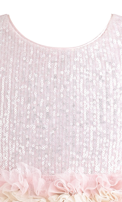 kids atelier mimi tutu Blush Pink Madeleine Enchanted Two‑Piece Dress Set