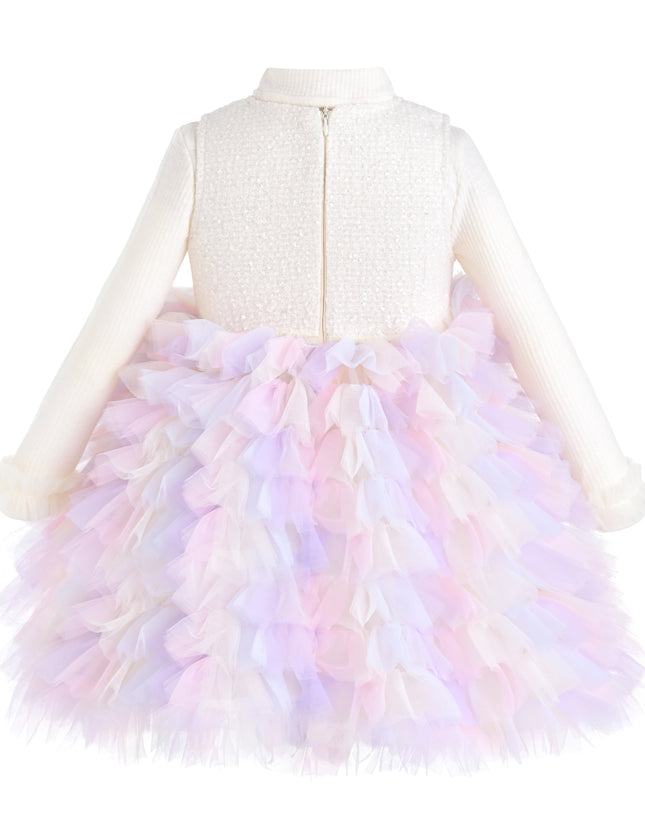 kids atelier mimi tutu Light Purple Annelise Fairy‑Twirl Dress Sets