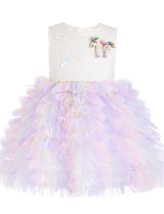 kids atelier mimi tutu Light Purple Annelise Fairy‑Twirl Dress Sets