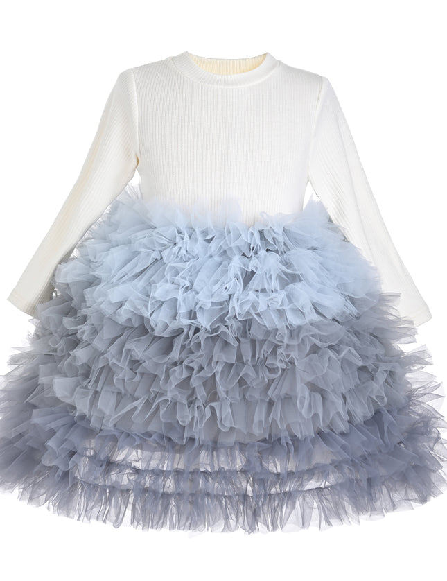 kids atelier mimi tutu Slate Blue Nola Daydream Dress Sets
