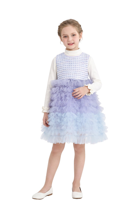 kids atelier mimi tutu Light Purple Lina Pixie‑Twirl Dress Sets