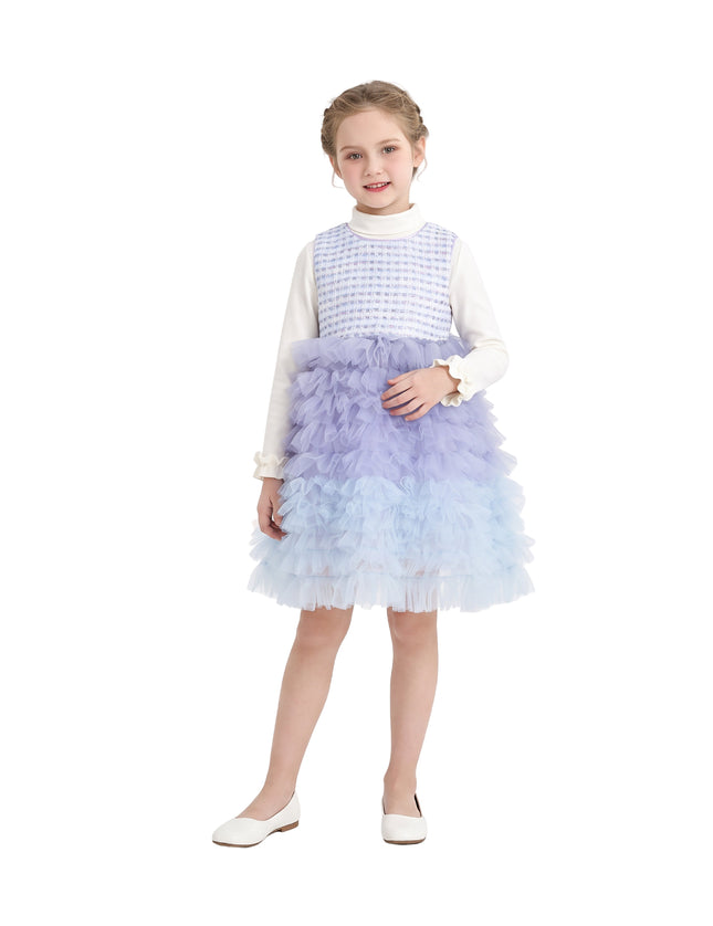 kids atelier mimi tutu Light Purple Lina Pixie‑Twirl Dress Sets