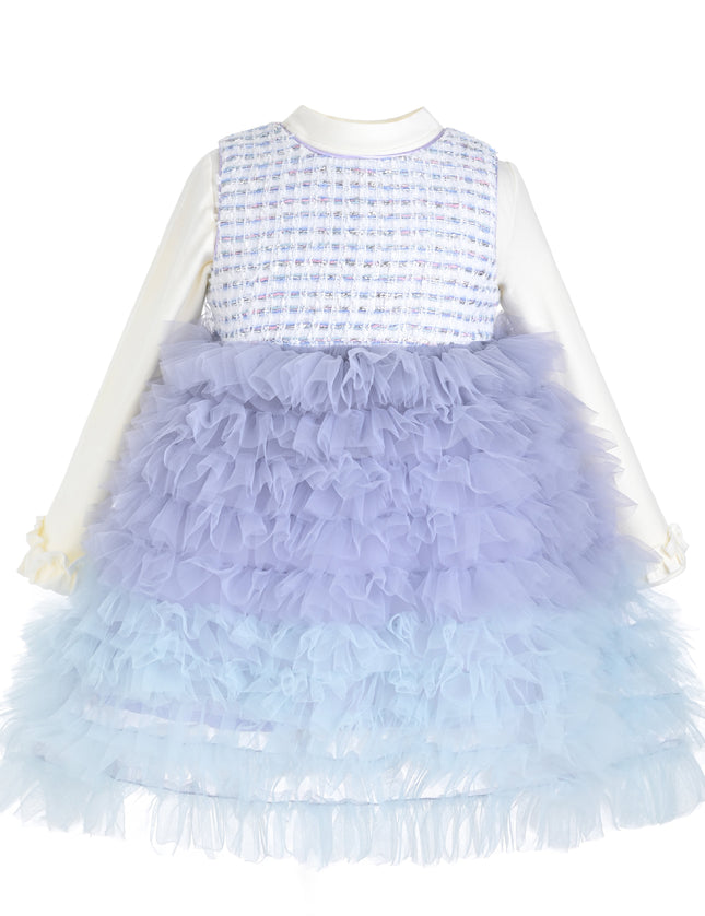 kids atelier mimi tutu Light Purple Lina Pixie‑Twirl Dress Sets