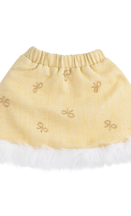 kids atelier mimi tutu Yellow Maxine Bow Set