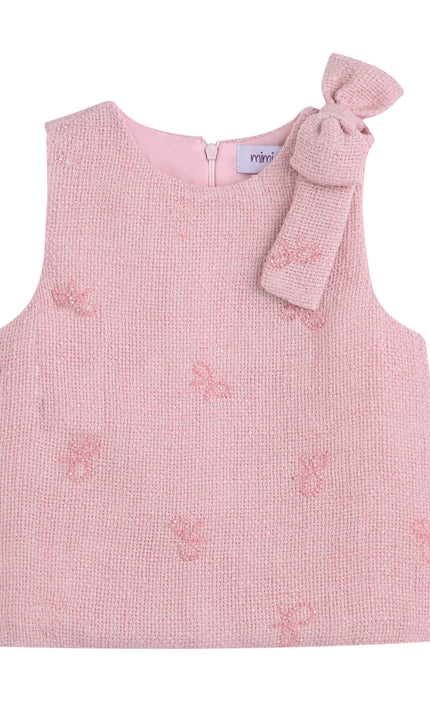 kids atelier mimi tutu Pink Maxine Bow Set