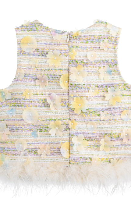 kids atelier mimi tutu Multicolor Georgina Stripe Set