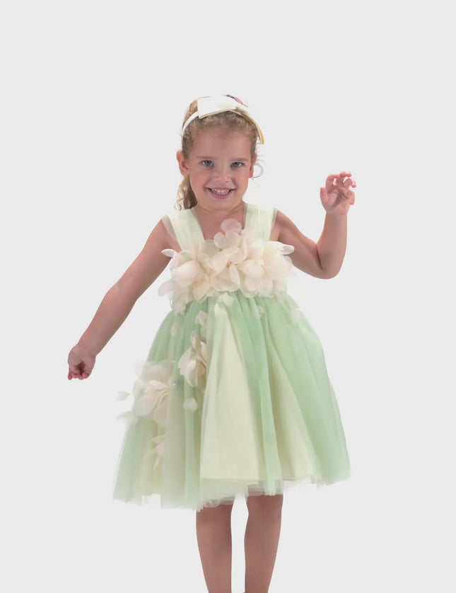 kidsatelier-tulleen- TBW200-Green-kyra-floral-dress