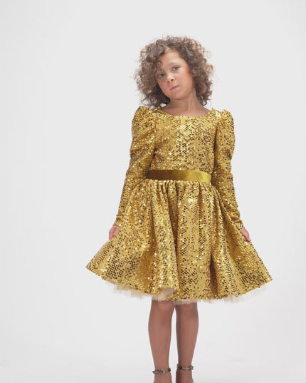kidsatelier-tulleen-T92211-Gold-merribrook-sequin-bow-dress