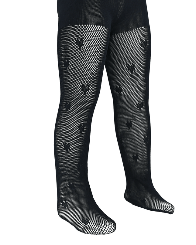 Heat Stitch Embroidered Tights
