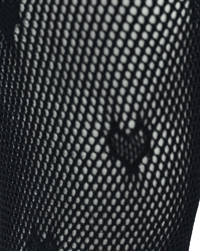 Heat Stitch Embroidered Tights