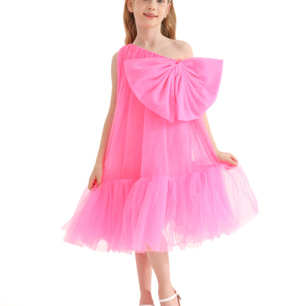 kids-atelier-tulleen-kid-girl-pink-maggi-neon-bow-tulle-dress-t-3002-neon-pink