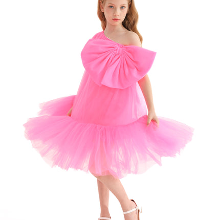 kids-atelier-tulleen-kid-girl-pink-maggi-neon-bow-tulle-dress-t-3002-neon-pink