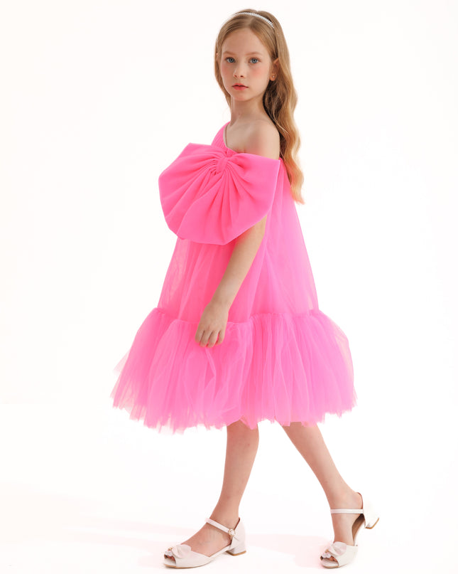 kids-atelier-tulleen-kid-girl-pink-maggi-neon-bow-tulle-dress-t-3002-neon-pink