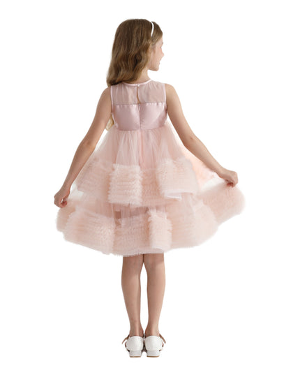 Pink Sweetberry Sleeveless Bubble Dress