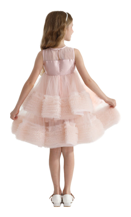 Pink Sweetberry Sleeveless Bubble Dress