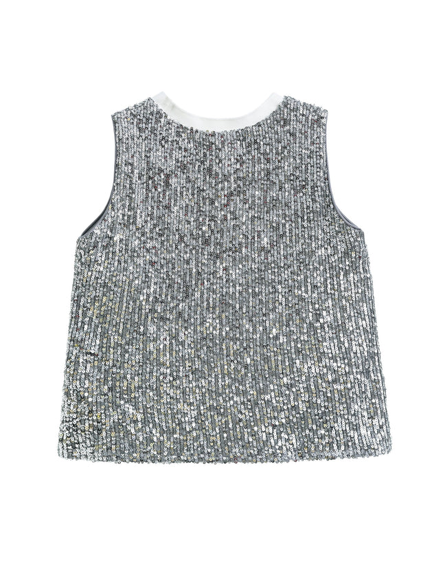 kidsatelier-tulleen-tud52011-silver-sequin-sleeveless-shorts-set